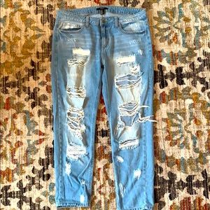 Forever 21 Ripped Jeans